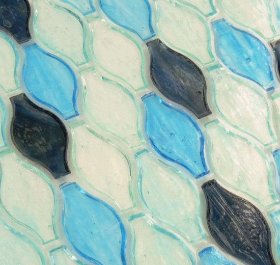 Purchase Clear Ocean Ripple Blue Tile Now From Oasis Tile