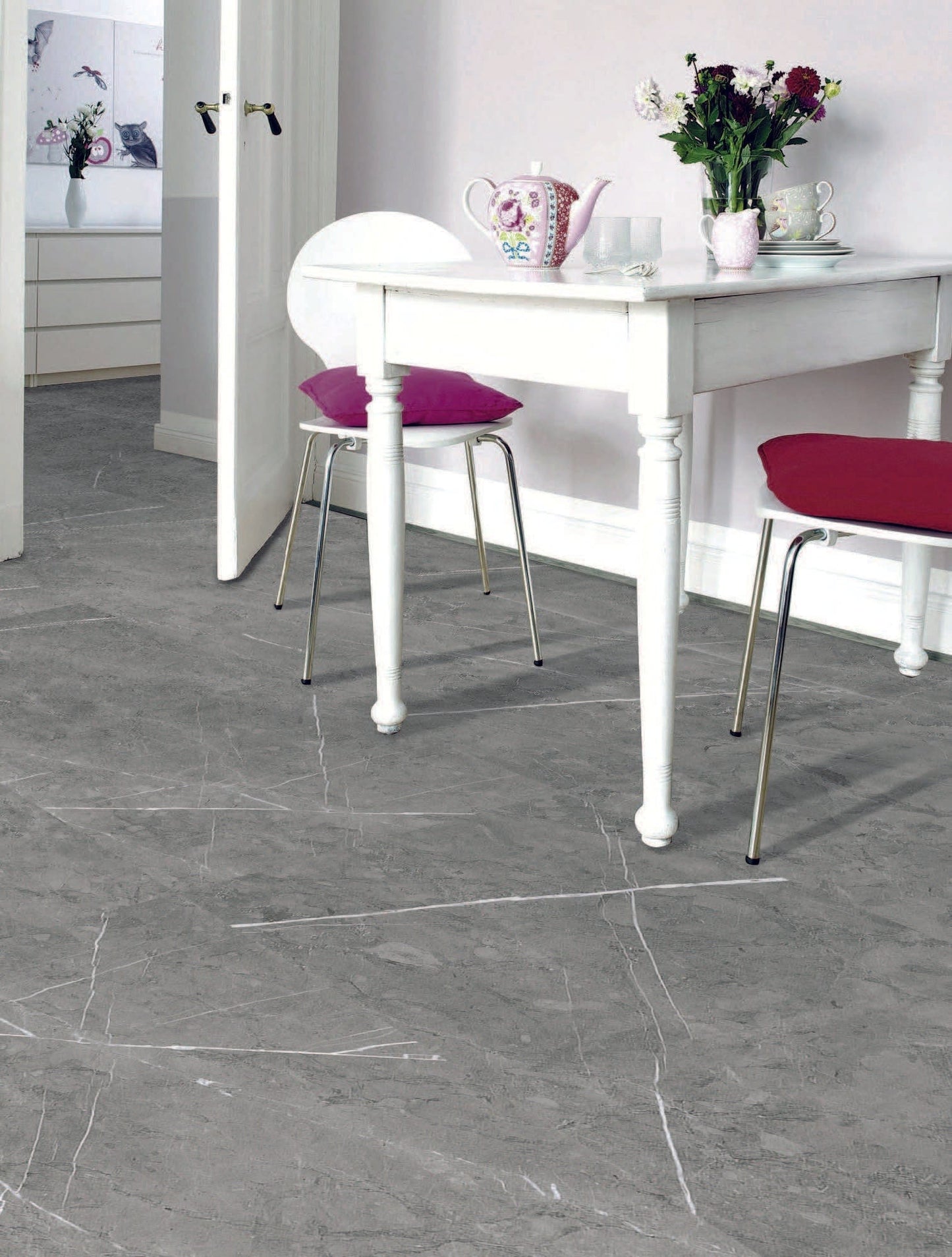 Spider Lux Grey 12x24 Polished Porcelain Tile Champion Tile