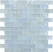 Aqua Art Silver Feather Uniform Brick Glossy & Matte Glass Pool Tile Dynamic Surfaces