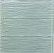 Morning Mist Blue Wave 4'' x 12'' Glossy Glass Subway Tile Euro Glass