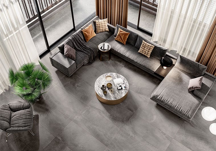 Durango Taupe 12x24 Matte Porcelain Tile Euro Glass