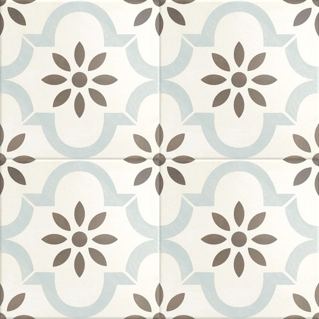 Florencial Pisa Bella Green 8x8 Matte Porcelain Tile Euro Glass