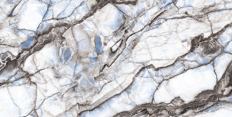 Safari Blue 24x48 Polished Porcelain Tile Euro Glass