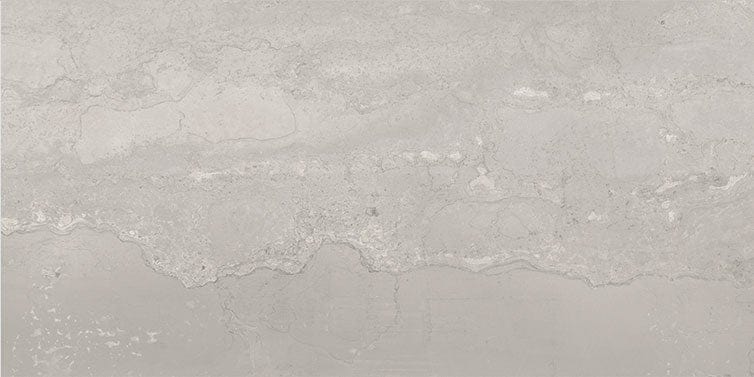 Steel Light 24x48 Polished Porcelain Tile Euro Glass