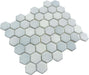 Greenwich Urbanite Grey 2" Hexagon Recycled Gloss Glass Pool Tile Euro Glass