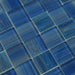 Inkline Parkers Point Blue 2" x 2" Glossy Glass Tile Euro Glass