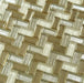 Larati Lane Gold Mini Herringbone Glossy Glass Tile Euro Glass
