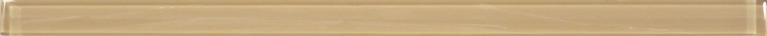 Fraser Fir Beige 5/8" x 12" Glossy Glass Liner Euro Glass