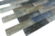 Metropolis Kent Sky Blue 1" x 4" Uniform Brick Matte Glass Tile Euro Glass