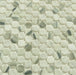 Pixels Dusted Ash Grey Penny Round Recycled Matte Glass Tile Euro Glass
