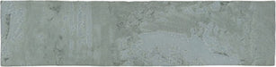 Rain Drops Afternoon Sprinkle Grey 3x12 Glossy Ceramic Tile Euro Glass