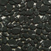 Riverbed Tributary Black Pebble Recycled Matte Glass Tile Euro Glass