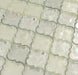 April Shower Silver Glossy & Iridescent Glass Tile Euro Glass