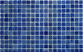 Brilliant Blue Glossy Glass Pool Tile Fusion