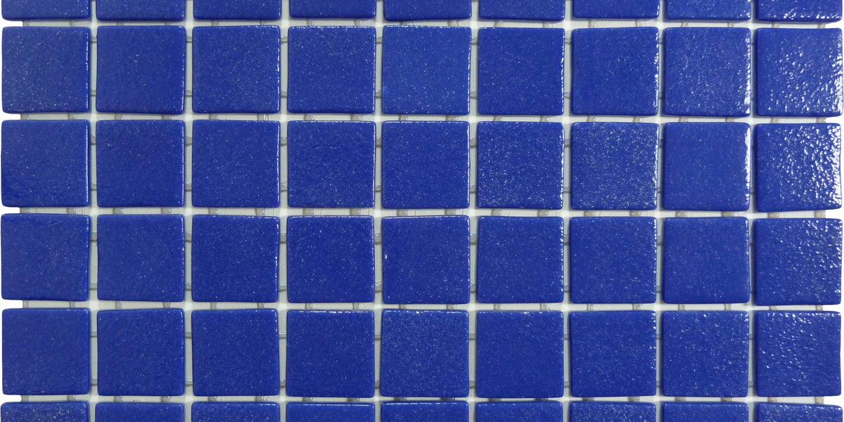 National Pool Tile Cobalto Sea Glass Hexagon