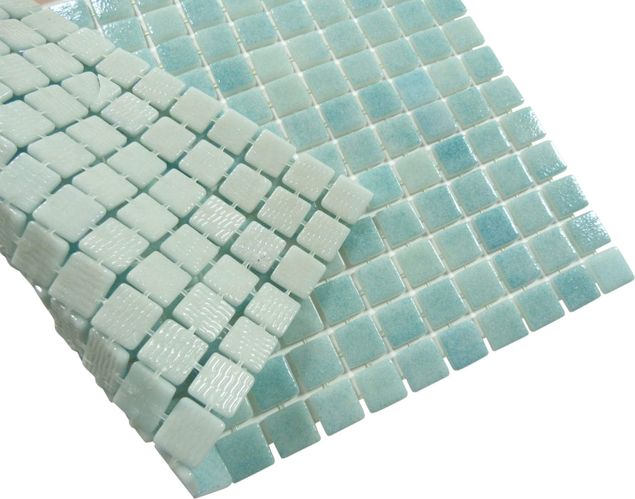 Veridian Green Anti Slip Glossy Glass Pool Tile Fusion