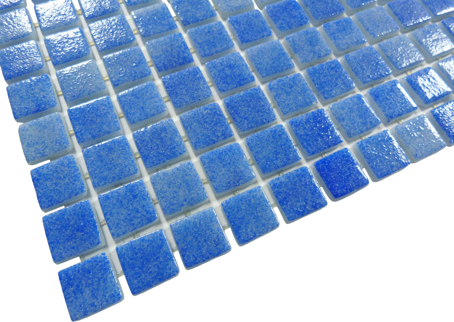 North Sea Blue Anti Slip Glossy Glass Pool Tile Fusion