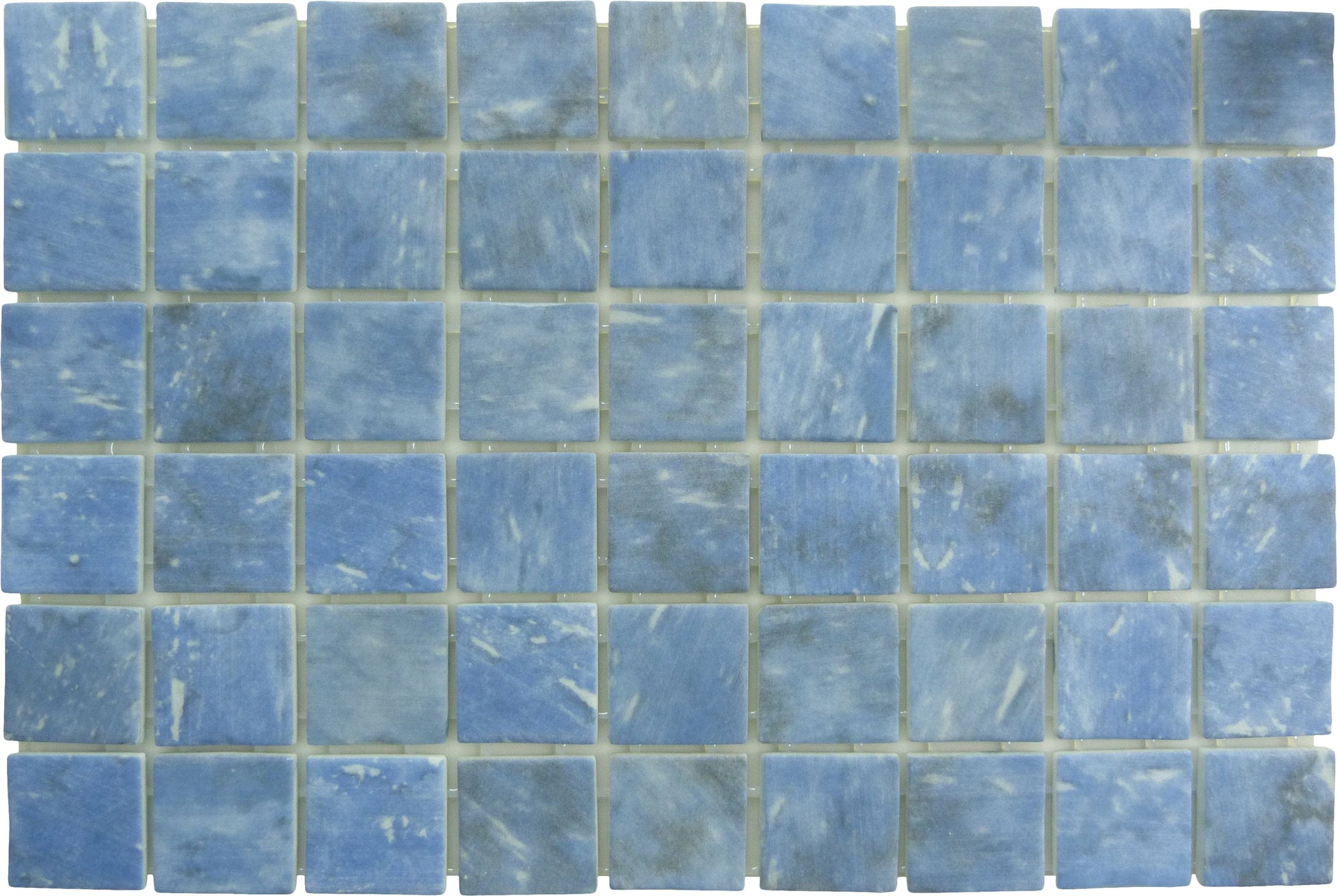 Modena Blue Stone Blue 2x2 Matte Glass Tile Fusion