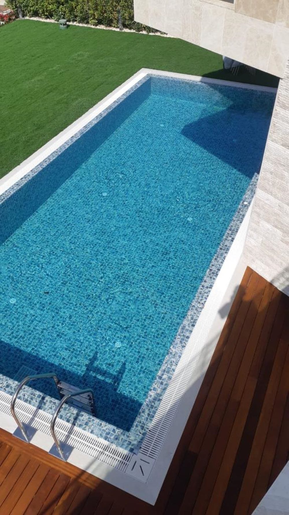 Modena Como Blue 2x2 Glossy Glass Tile Fusion