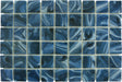 Modena Mexico Blue 2x2 Glossy Glass Tile Fusion