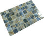 Modena Monte Carlo Blue 2x2 Glossy Glass Tile Fusion
