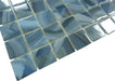 Modena Rio Blue 2x2 Glossy Glass Tile Fusion