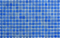 North Sea Blue Glossy Glass Pool Tile Fusion
