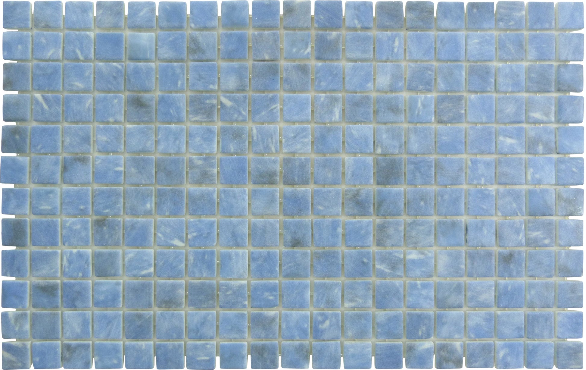 Quattro Blue Stone 1x1 Matte Glass Tile Fusion