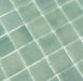 Sea Sprite Green 2" x 2" Glossy & Iridescent Glass Pool Tile Fusion