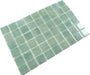 Sea Sprite Green 2" x 2" Glossy & Iridescent Glass Pool Tile Fusion
