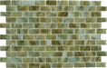 Subway Vogue Cannes Brown 1x2 Glossy Glass Tile Fusion