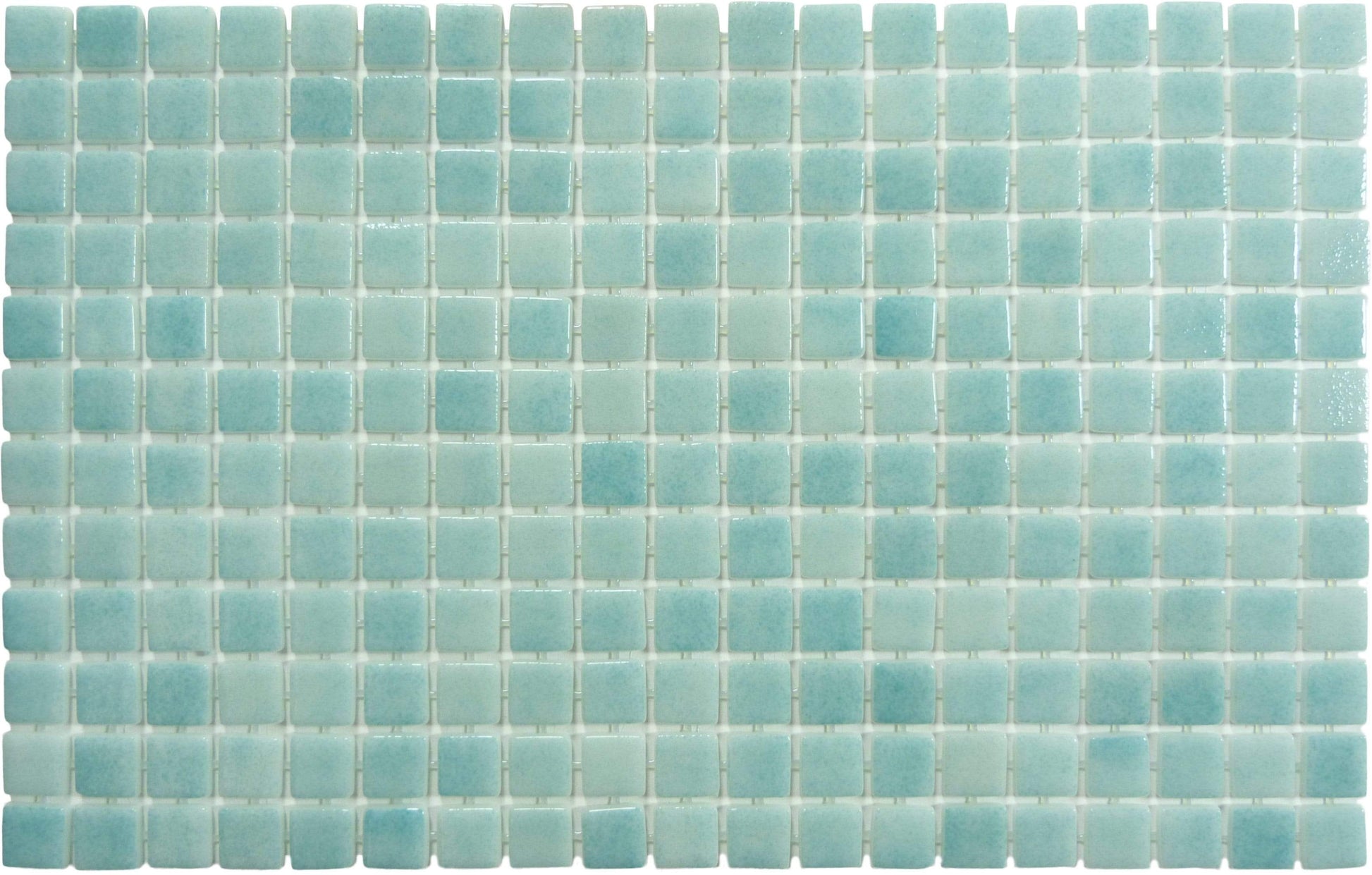 Veridian Green Glossy Glass Pool Tile Fusion