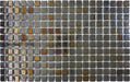 Zombie Black Anti Slip Glossy & Iridescent Glass Pool Tile Fusion
