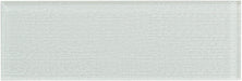 Linen Ice White 4'' x 12'' Glossy Glass Subway Tile Horizon Tile