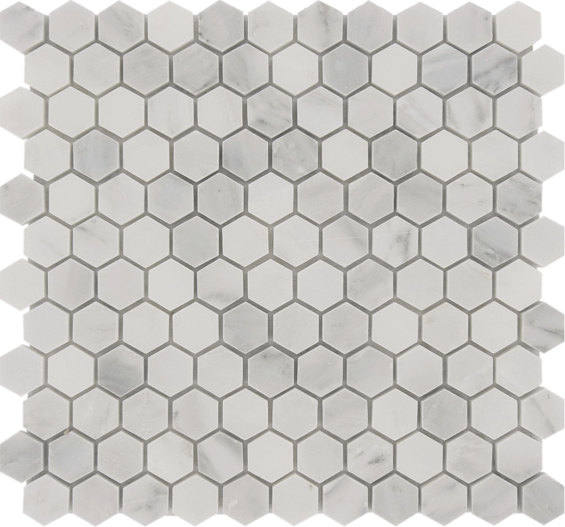 Oriental White Hexagon Polished Stone Tile Horizon Tile