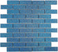 Robins Egg Blue 1'' x 3'' Glossy Glass Tile ISI