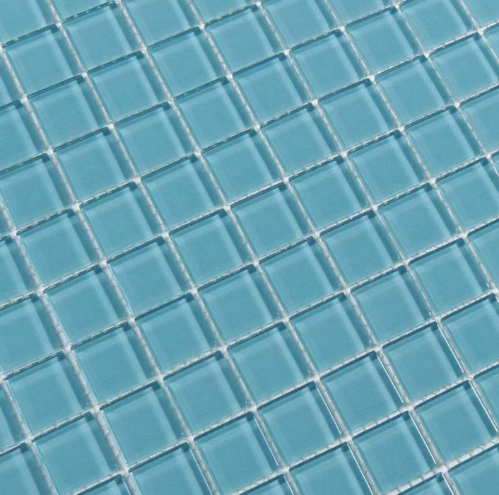 Caribbean Dream 1" x 1" Glossy Glass Tile Matrix Mosaics