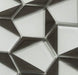 Castle Fort Pacific Pearl White Hexagon Glossy Glass Tile Matrix Mosaics