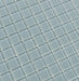 Grey Frost 1" x 1" Glossy Glass Tile Matrix Mosaics