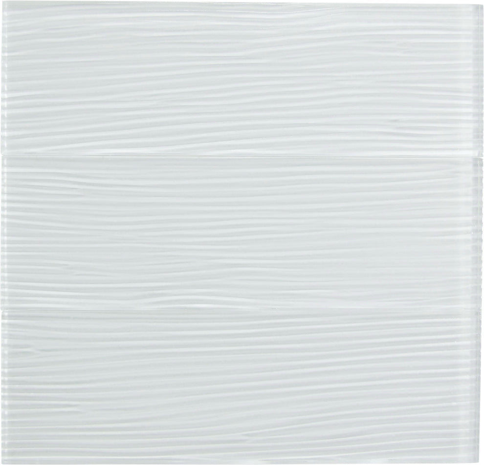 4 X 12 White Subway Glossy Glass Tile 520 744 1536