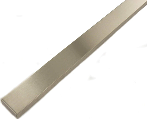Stainless Steel Flat 1" x 12" Brushed Metal Liner Millenium Products