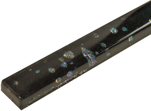 Midnight Sky Black 5/8" x 8" Glossy Glass Liner Millenium Products