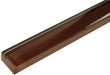 Hot Cocoa Brown 5/8" x 8" Glossy Glass Liner Millenium Products