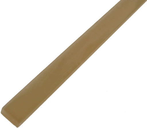 Sepia Frost Beige 5/8" x 8" Frosted Glass Liner Millenium Products