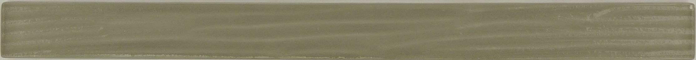 Tree Bark Beige 1" x 12" Glossy Glass Liner Millenium Products