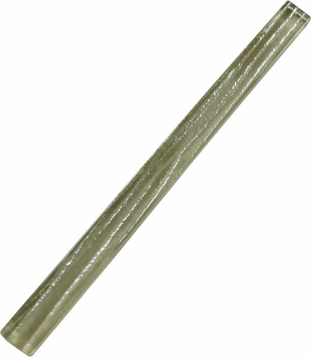 Tree Bark Beige 5/8" x 8" Glossy Glass Liner Millenium Products