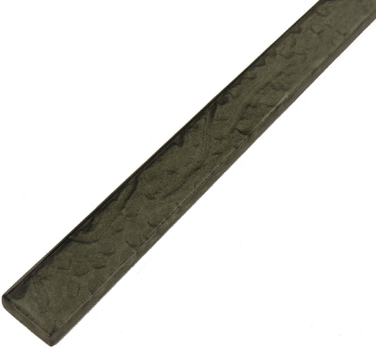 Platinum Grey 1" x 12" Glossy Glass Liner Millenium Products