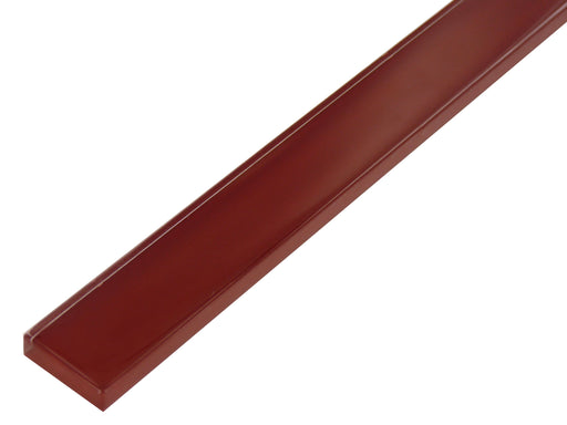 Bonfire Red 1" x 12" Glossy Glass Liner Millenium Products