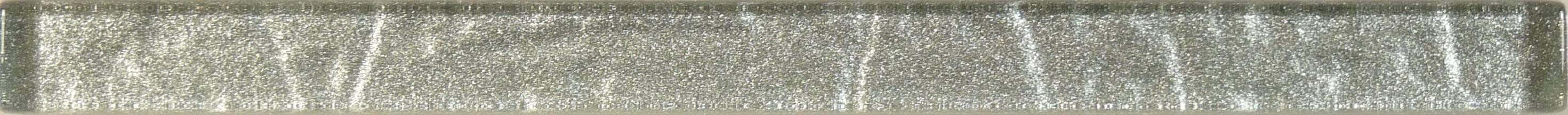 Ice Silver 5/8" x 8" Glossy Glass Liner Millenium Products