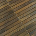 Straight Stack Antique Copper Uniform Brick Metal Tile Millenium Products